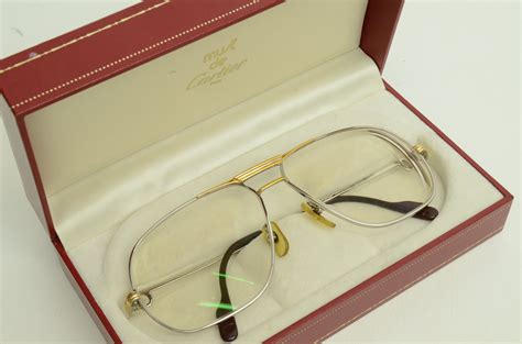 vintage cartier glasses for cheap|authentic cartier glasses.